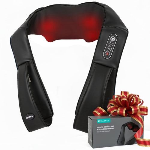 Masajeador de Cuello y Hombros Shiatsu 3D con Calor